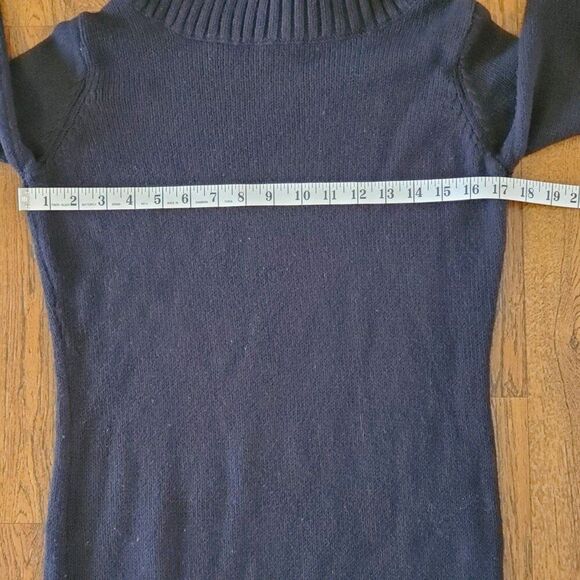 Cami By Newport News Women's Sz Small Black Sweater Dress - Picture 7 of 9
